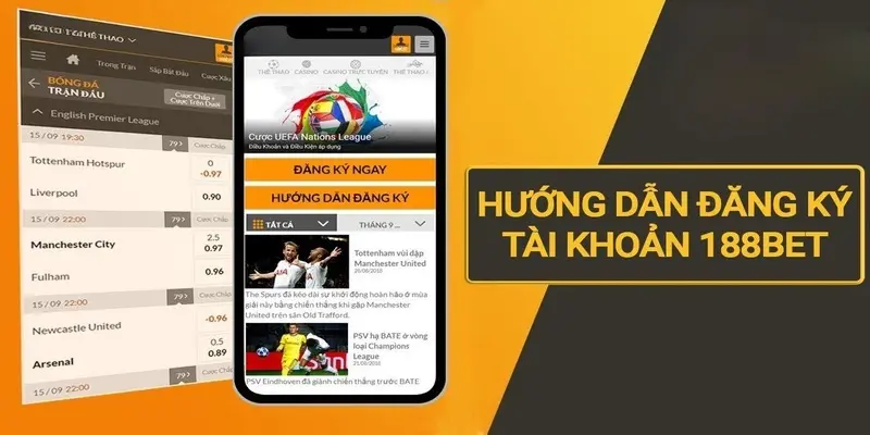 Lưu ý khi đăng ký tài khoản thành viên tại 188BET