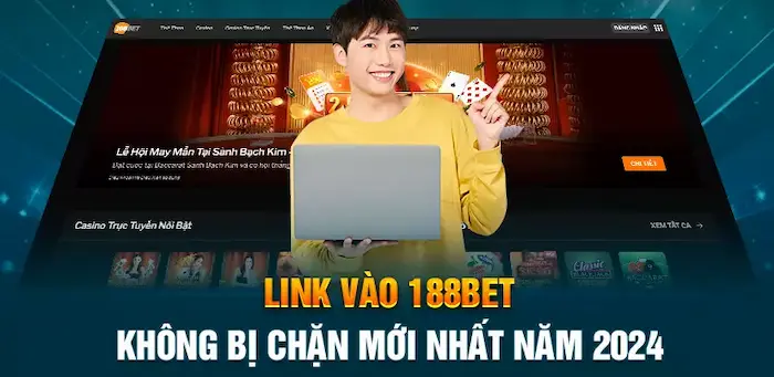 Bước 1: Truy cập vào trang chủ theo link mới nhất mà chúng tôi cung cấp